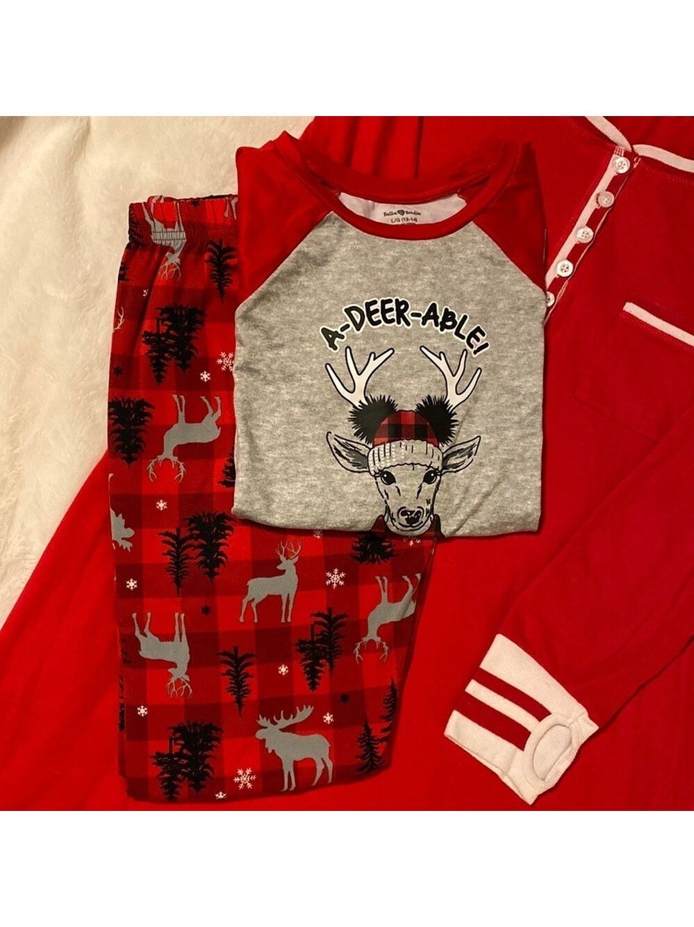 🎈$10 add. New Kids PJ set. Large